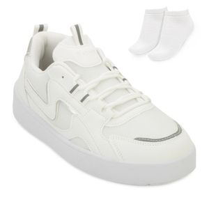 Tênis Casual Ramarim e Meia Feminino Branco
