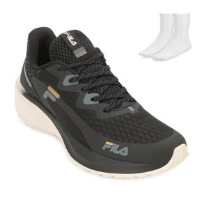 Tênis Fila Spritz e Meia Masculino Preto