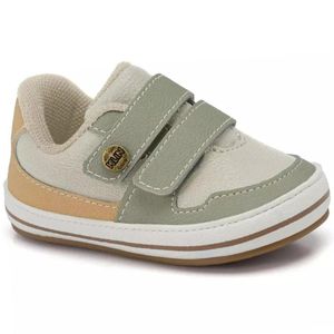 Tênis Infantil Klin Algodão Doce Confort Menino Off White