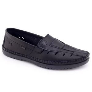 Mocassim em Couro Freeway Logan 2 Masculino Preto