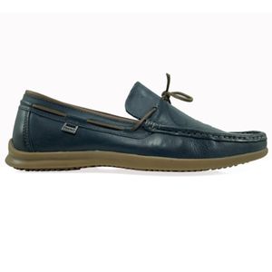 Mocassim em Couro Freeway Porto Masculino Marinho