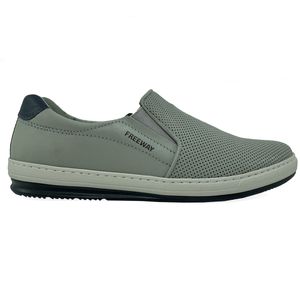 Sapatênis Couro Freeway Input Masculino - Cinza