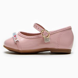 Sapatilha Infantil Molekinha Amor Menina Rosa