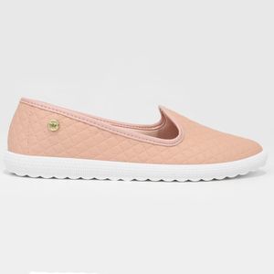 Sapatilha Moleca Matelassê Feminina Rosa