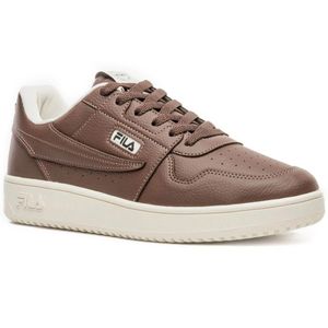 Tênis Casual em Couro Fila Acd Classic Masculino  Marrom