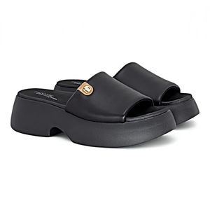 Tamanco Modare Plataforma Feminino Preto