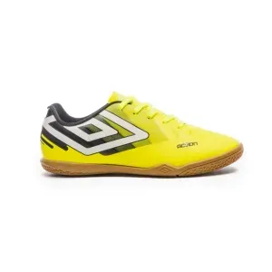 Chuteira Umbro ACTION JR Masculino Limao