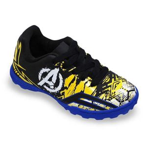 Chuteira Infantil Society Dray Marvel Vingadores Preto