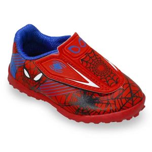 Chuteira Infantil Society Dray Marvel Homem Aranha  Azul