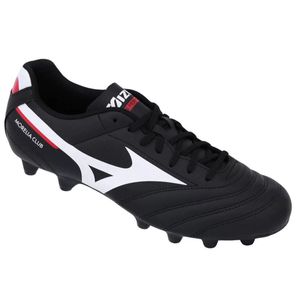 Chuteira Campo Mizuno Morelia Club Md Masculina Preta