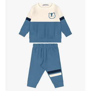 Conjunto Moletom Trick Nick Infantil Azul