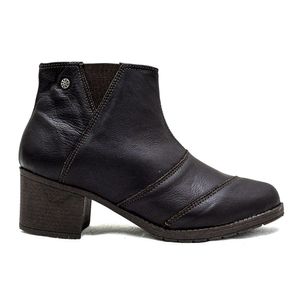 Bota Coturno New Face Feminina Marrom