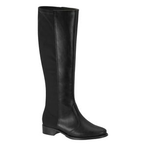Bota Cano Longo  Flats Beira Rio Feminina Preta