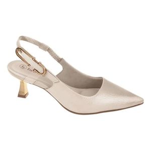 Sapato Scarpin Bebecê Feminino Bege