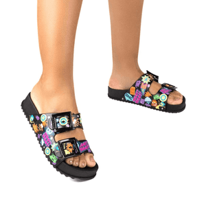 Papete Preta Disney Divertidamente Zaxy Feminina