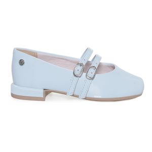 Sapatilha Pink Cats Tira Dupla Juvenil Azul