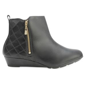 Bota Cano Curto Modare Feminino Preto (Tamanhos Especiais)