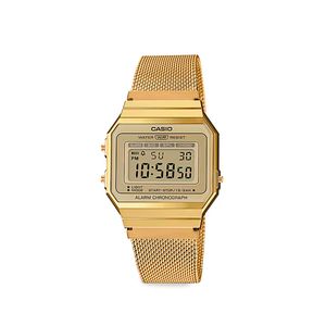 Relógio Casio Vintage Unissex Dourado