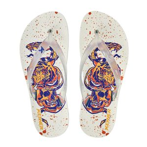 Chinelo Kenner Summer Old School Masculino Branco