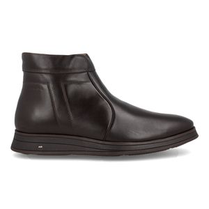 Bota Jota Pe Air Couro Carneiro Masculina Café