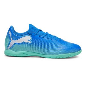 Chuteira Puma Futsal Future 7 Play Azul Masculina