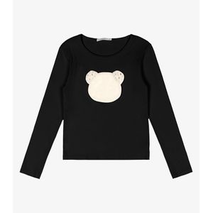 Blusa Manga Longa Trick Nick Infantil Preta