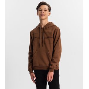 Moletom Capuz Minty Juvenil Marrom
