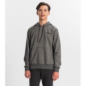 Moletom Capuz Minty Juvenil Cinza