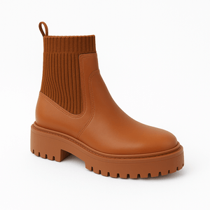Bota Coturno Ambar Tratorada Usevertice Feminina Marrom