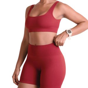 Top Lupo Seamless Basic Canelado Feminino Vermelho