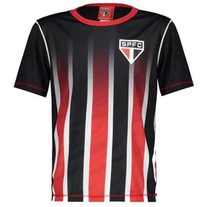 Camisa São Paulo Braziline Masculina Preta
