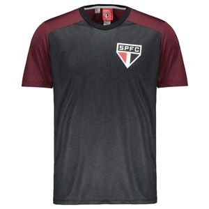 Camisa São Paulo Braziline Masculina Preta