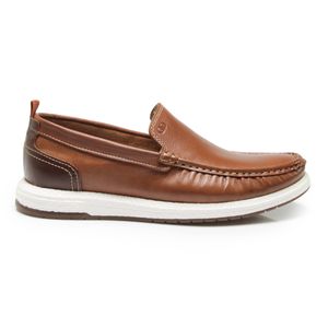 Mocassim Democrata Easy Flop Pulse Masculino Marrom