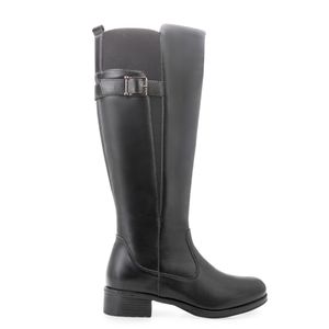 Bota Cano Alto Pink Moon Feminino Preto