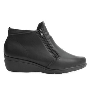 Bota Cano Curto Piccadilly Feminino Preto (Tamanhos Especiais)