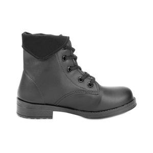 Bota Coturno Via Bag Infantil Menina Preto
