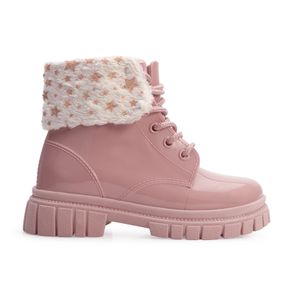 Bota Coturno LueLua Menina Rosa