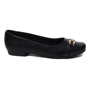 Sapatilha Bico Fino Piccadilly Feminina Preto