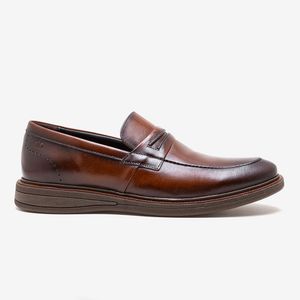 Sapato Mocassim Metropolitan Bay Democrata Masculino Marrom