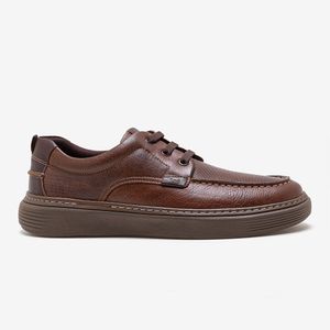 Sapato Casual Denim Clash Democrata Masculino Marrom
