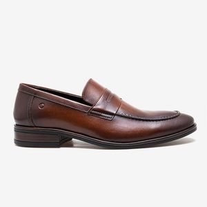 Sapato Casual Metropolitan Moscato Democrata Masculino Marrom
