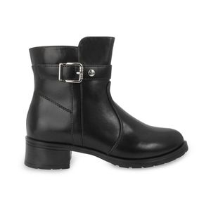 Bota Coturno Juvenil Pink Moon Menina Preto