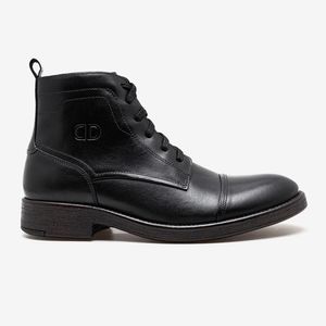 Bota Casual Dust Democrata Masculina Preta