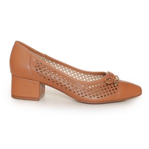 Sapato Scarpin Modare Floather Vazado Feminino Camel