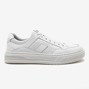 Tênis Casual Denim Wide Democrata Masculino Branco
