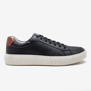 Tênis Casual Denim Bora Democrata Masculino Preto