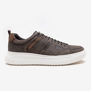 Tênis Casual Joe Ultra Light Democrata Masculino Marrom