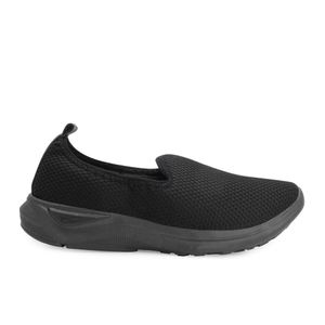 Tênis Slip On Point Tênis ZK24 Femme 2X Feminino Preto