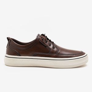 Tênis Casual Fender Democrata Masculino Marrom
