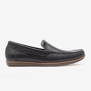 Mocassim Denim Tag Democrata Masculino Preto